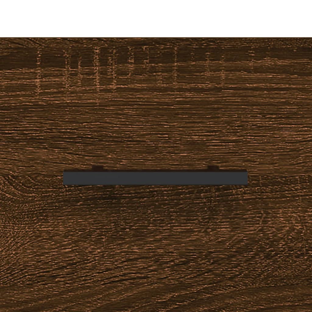 Έπιπλο Τηλεόρασης Καφέ Δρυς 80x36x50 εκ. Επεξ. Ξύλο 9