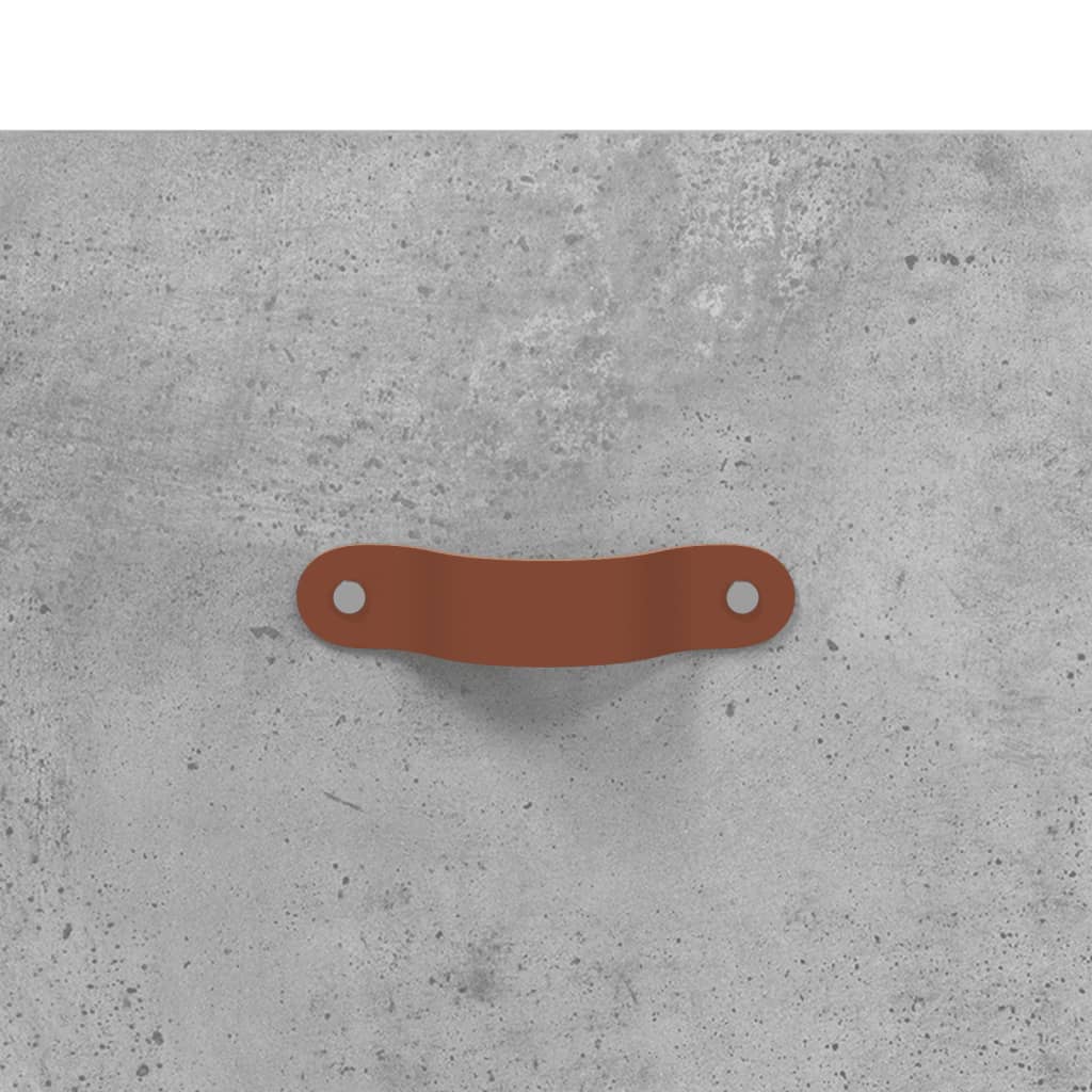 Έπιπλο Τηλεόρασης Γκρι Σκυροδέματος 102x36x50 εκ. Επεξ. Ξύλο 9