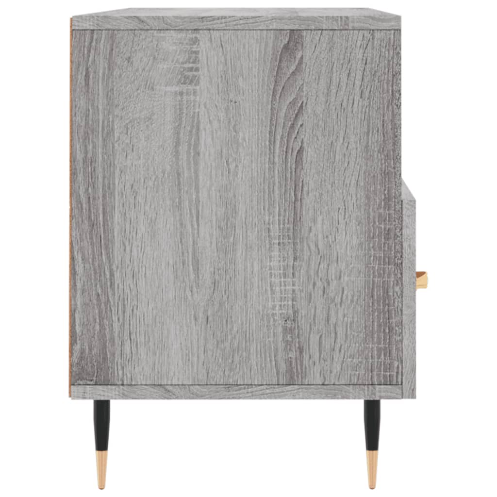 Έπιπλο Τηλεόρασης Γκρι Sonoma 102x36x50 εκ. Επεξεργασμένο Ξύλο 7