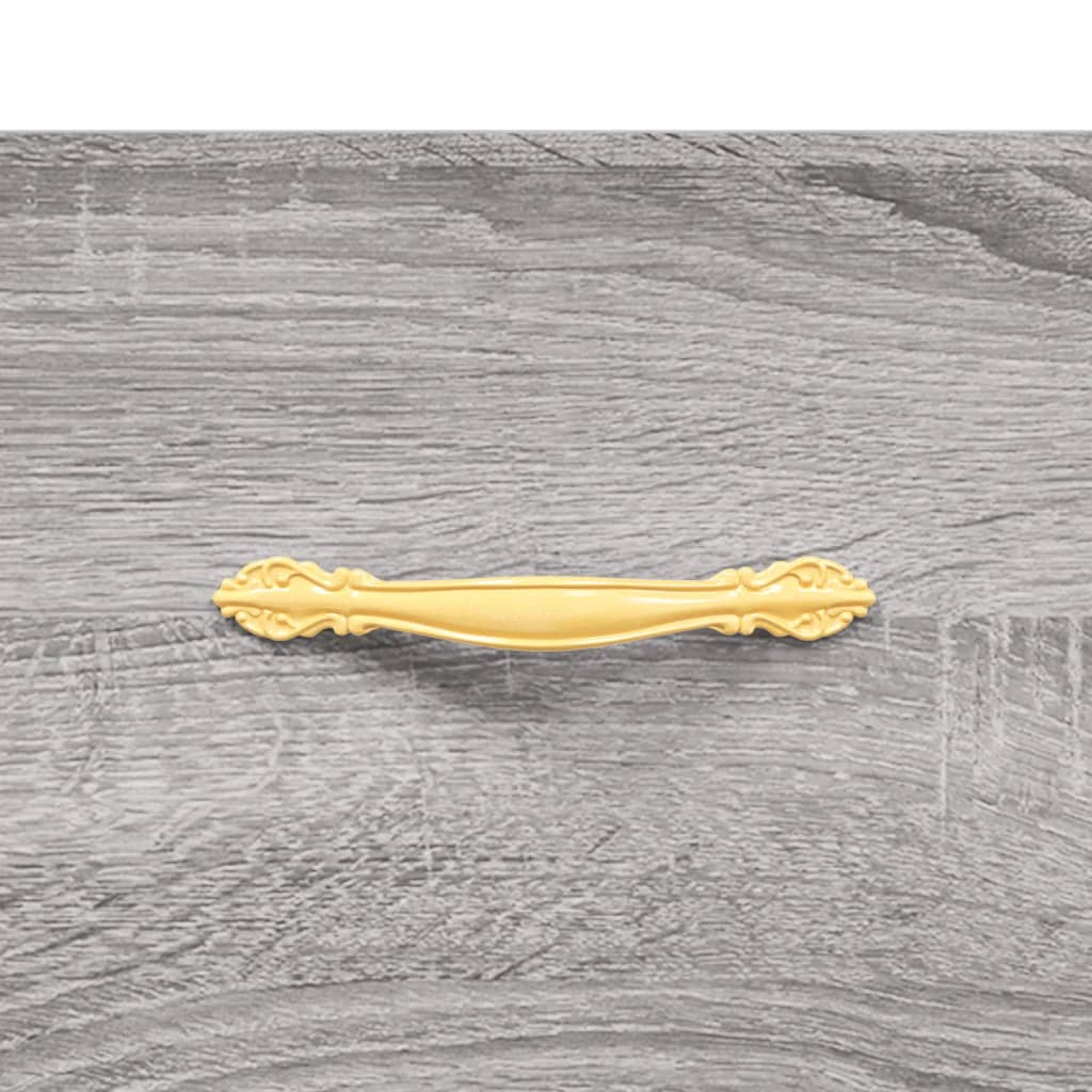 Έπιπλο Τηλεόρασης Γκρι Sonoma 102x36x50 εκ. Επεξεργασμένο Ξύλο 9