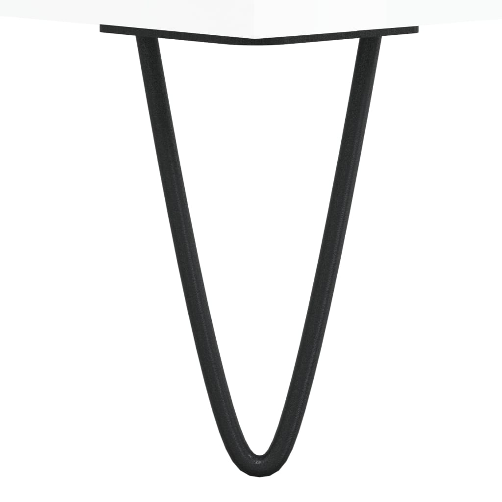 Έπιπλο Τηλεόρασης Γυαλ. Λευκό 102x36x50 εκ. Επεξεργασμένο Ξύλο 10