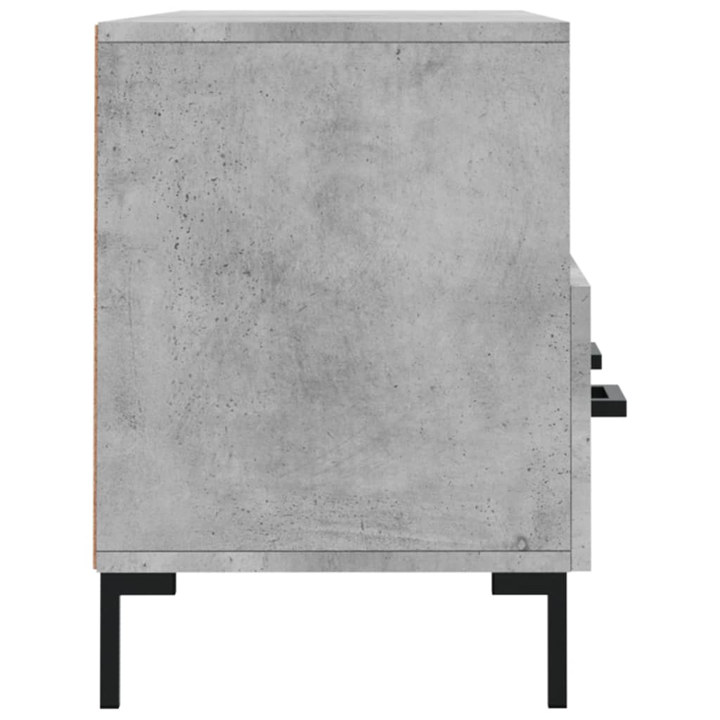 Έπιπλο Τηλεόρασης Γκρι Σκυροδέματος 102x36x50 εκ. Επεξ. Ξύλο 7