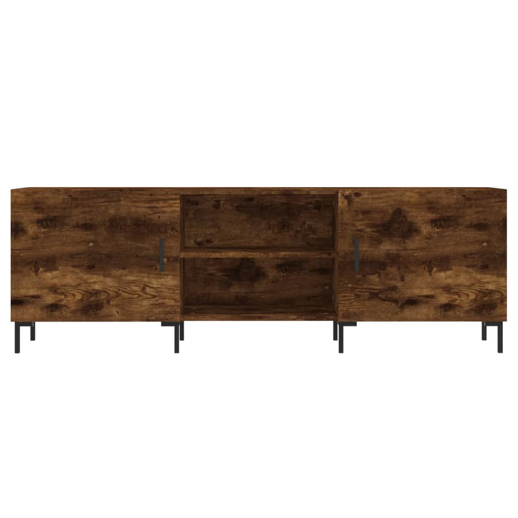 Έπιπλο Τηλεόρασης Καπνιστή Δρυς 150x30x50 εκ. Επεξ. Ξύλο 5