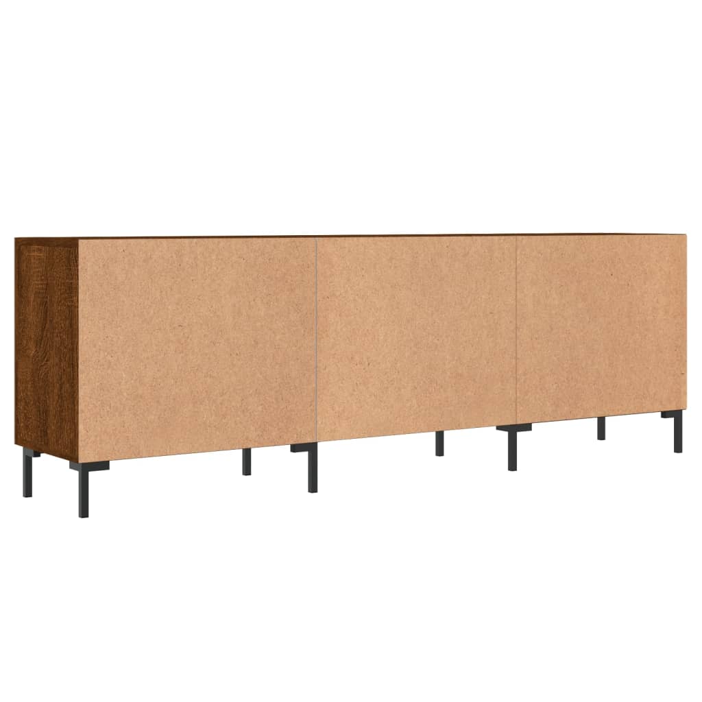 Έπιπλο Τηλεόρασης Καφέ Δρυς 150x30x50 εκ. Επεξ. Ξύλο 8