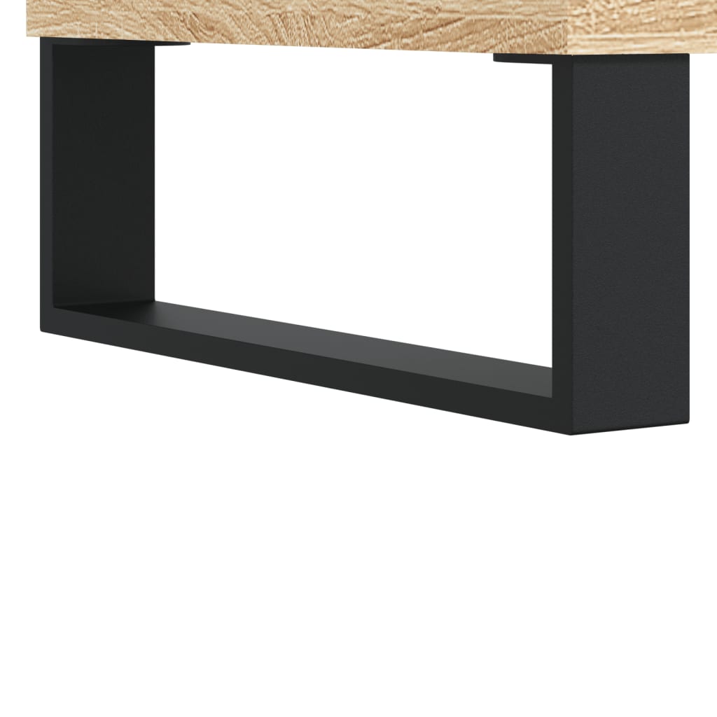 Έπιπλο Τηλεόρασης Sonoma Δρυς 150x30x50 εκ. Επεξεργασμένο Ξύλο 10