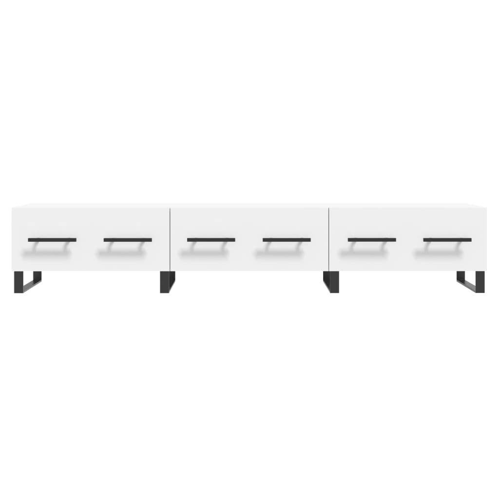 Έπιπλο Τηλεόρασης Λευκό 150x36x30 εκ. από Επεξεργασμένο Ξύλο 5