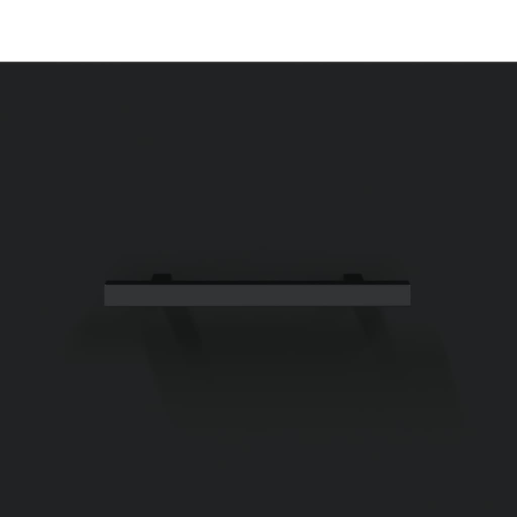 Έπιπλο Τηλεόρασης Μαύρο 150x36x30 εκ. από Επεξεργασμένο Ξύλο 9