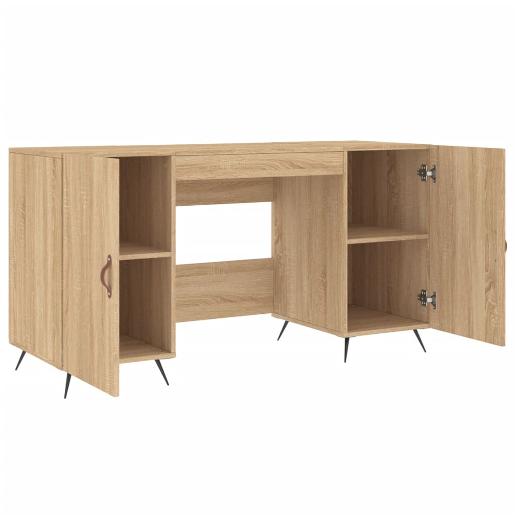 Γραφείο Sonoma Δρυς 140 x 50 x 75 εκ. από Επεξεργασμένο Ξύλο 5