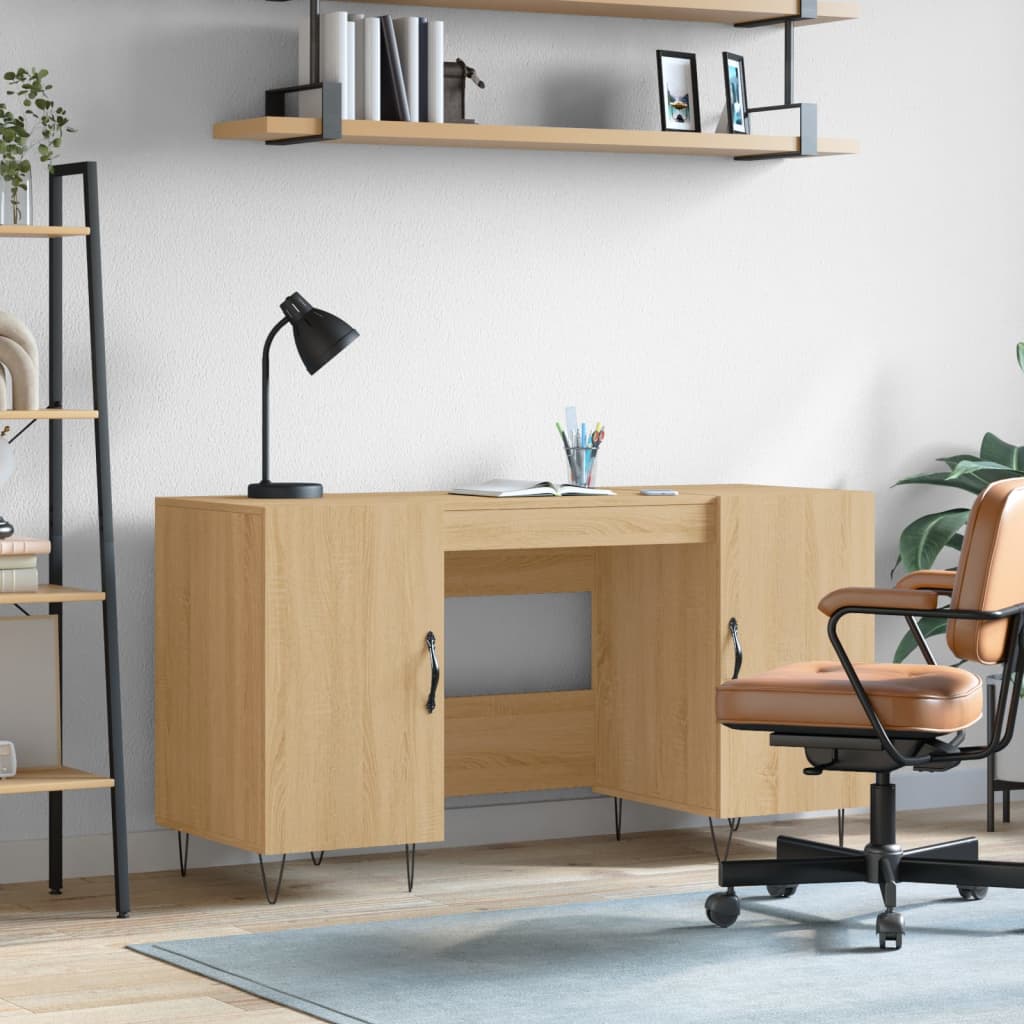 Γραφείο Sonoma Δρυς 140 x 50 x 75 εκ. από Επεξεργασμένο Ξύλο 1