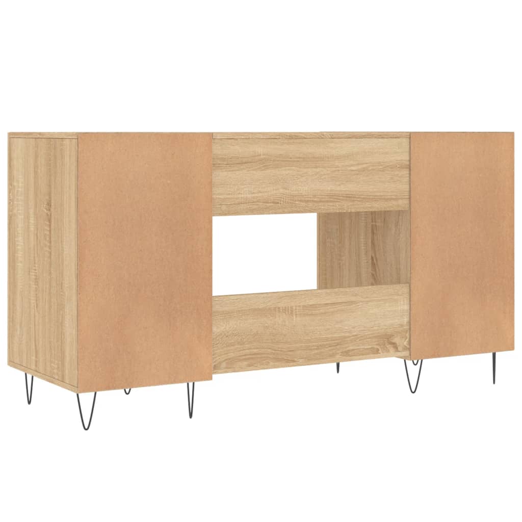 Γραφείο Sonoma Δρυς 140 x 50 x 75 εκ. από Επεξεργασμένο Ξύλο 8