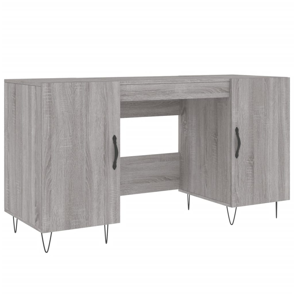 Γραφείο Γκρι Sonoma 140 x 50 x 75 εκ. από Επεξεργασμένο Ξύλο 2