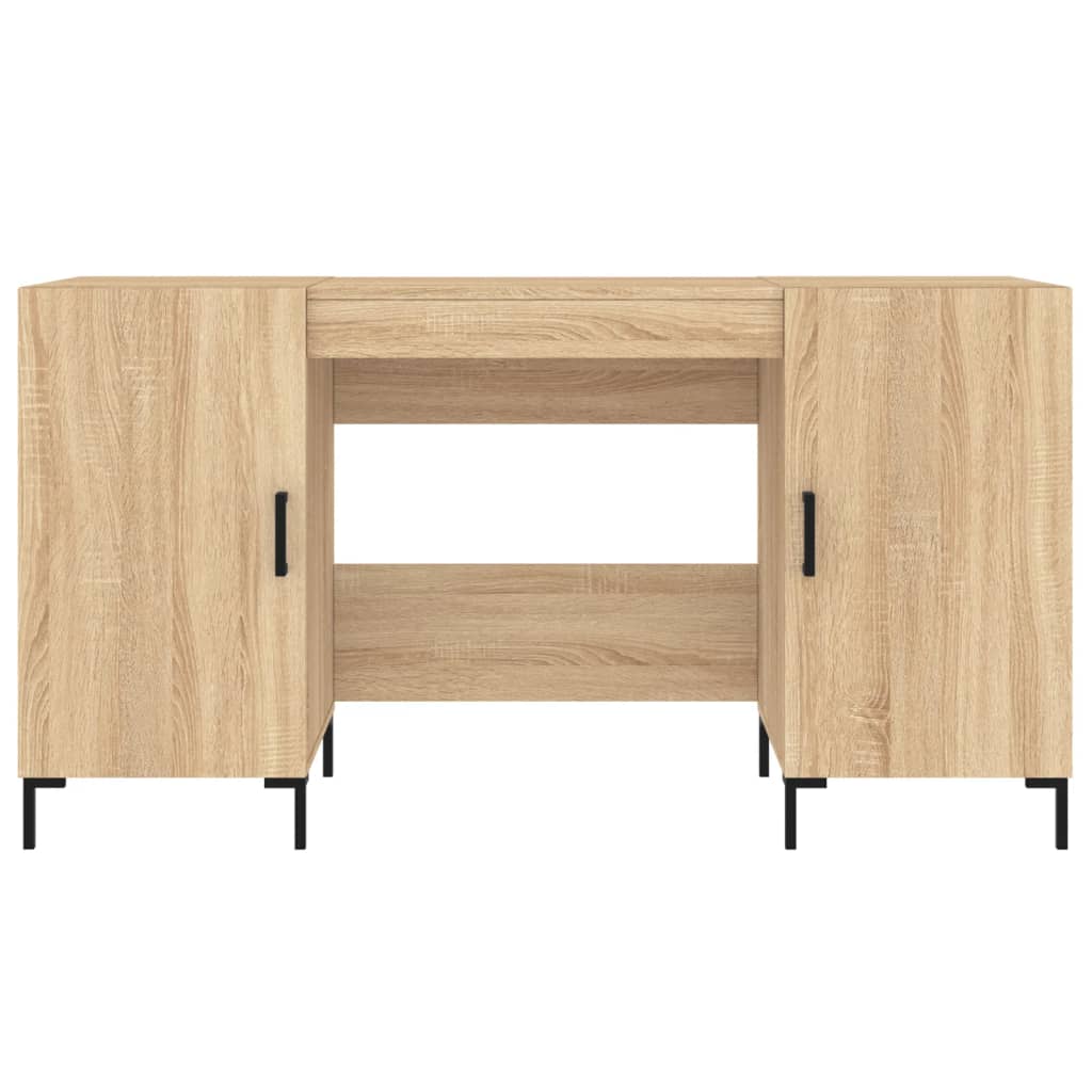 Γραφείο Sonoma Δρυς 140 x 50 x 75 εκ. από Επεξεργασμένο Ξύλο 6