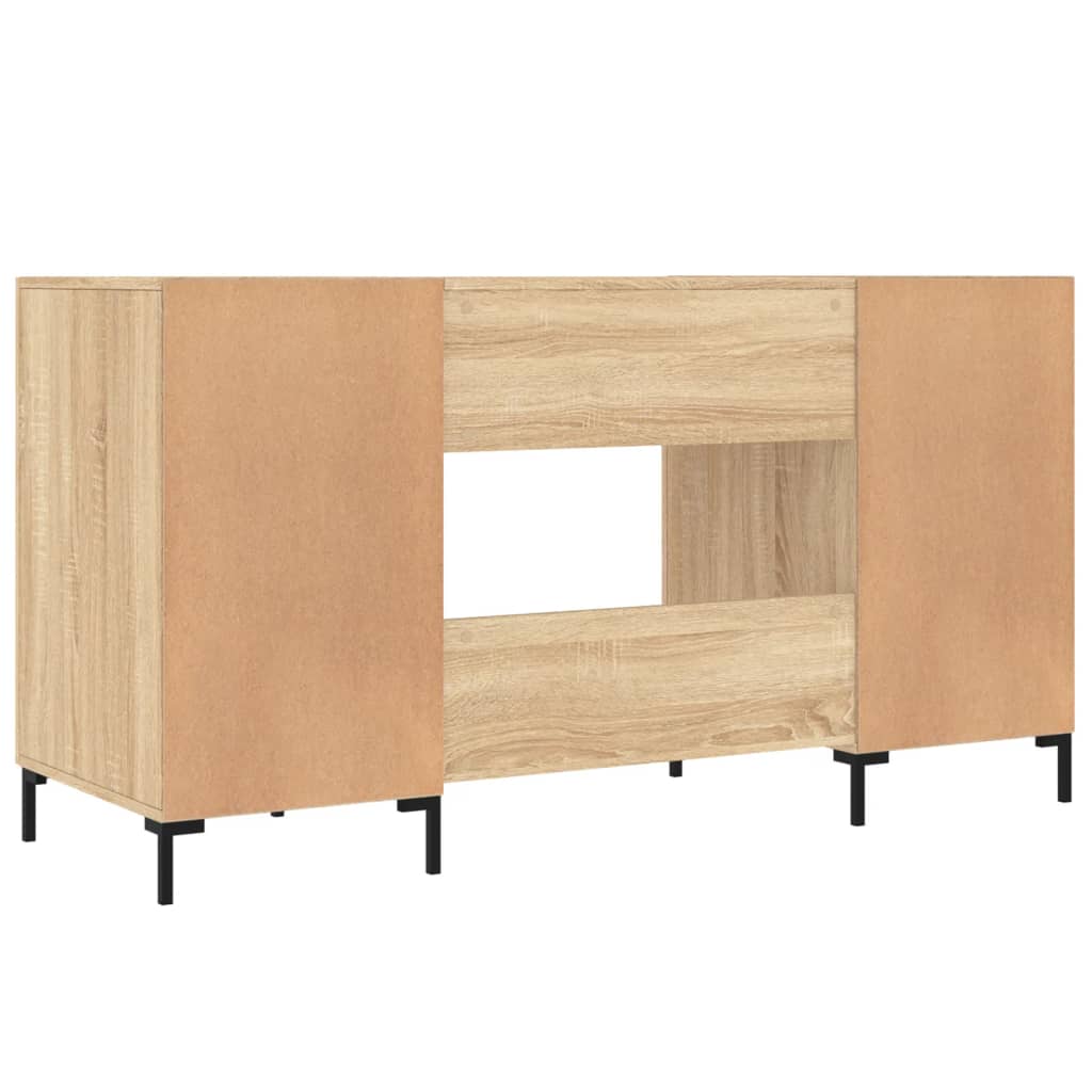 Γραφείο Sonoma Δρυς 140 x 50 x 75 εκ. από Επεξεργασμένο Ξύλο 8