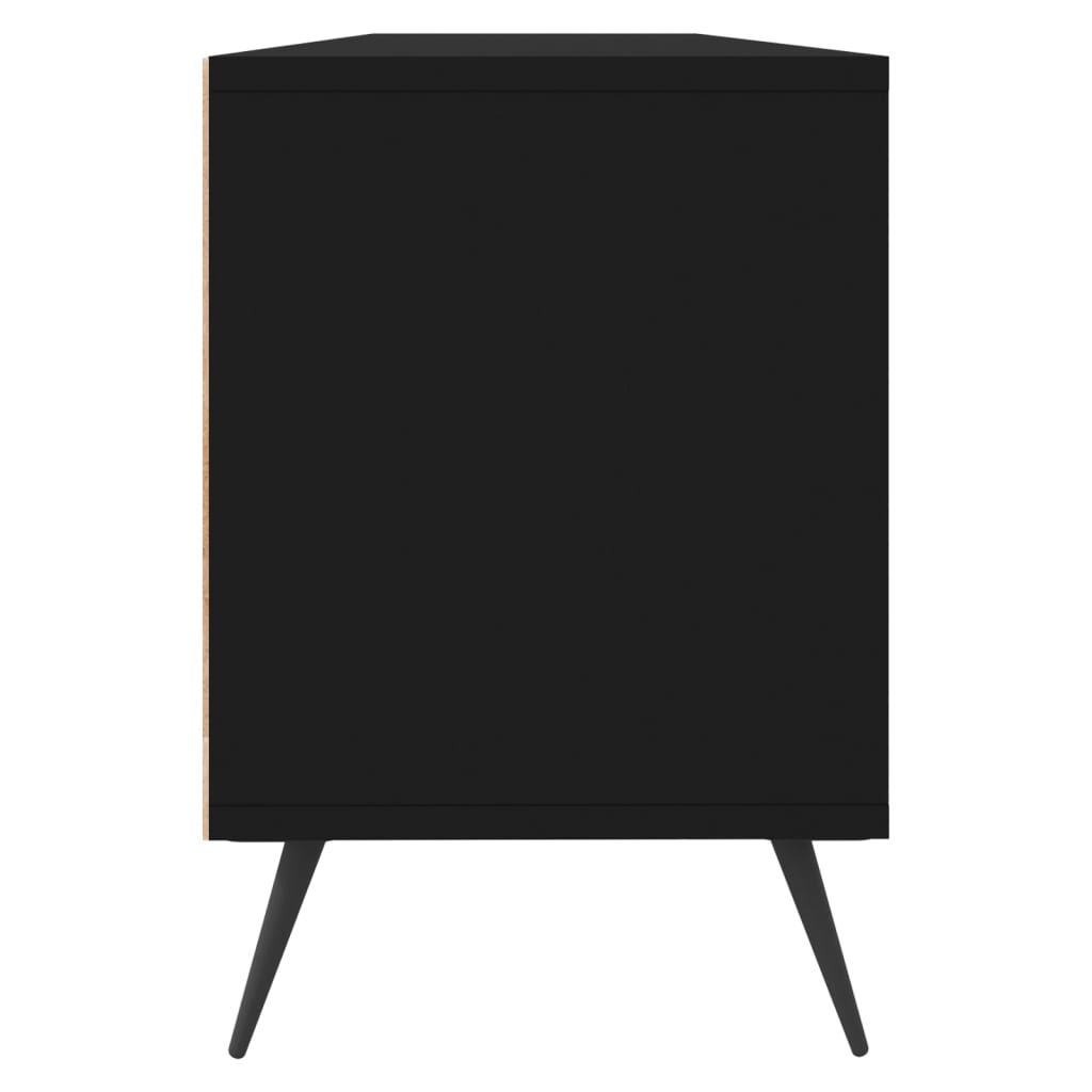 Έπιπλο Τηλεόρασης Μαύρο 150x30x44,5 εκ. Επεξεργασμένο Ξύλο 7
