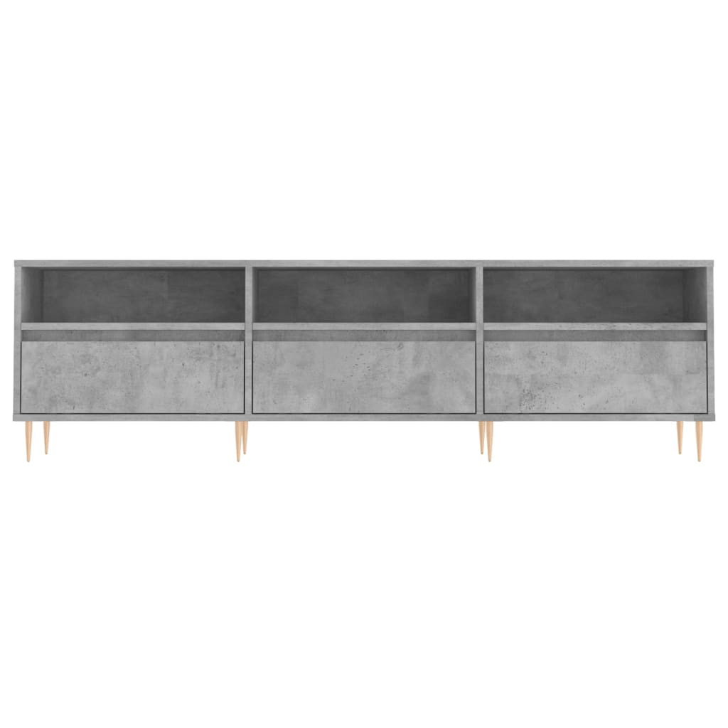 Έπιπλο Τηλεόρασης Γκρι Σκυρ. 150x30x44,5 εκ. Επεξ. Ξύλο 5