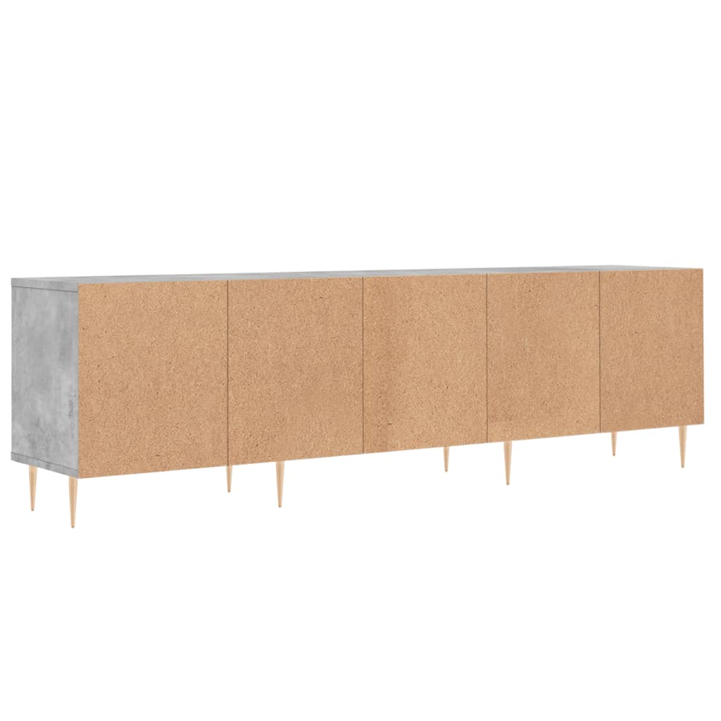 Έπιπλο Τηλεόρασης Γκρι Σκυρ. 150x30x44,5 εκ. Επεξ. Ξύλο 8
