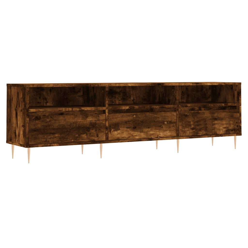 Έπιπλο Τηλεόρασης Καπνιστή Δρυς 150x30x44,5 εκ. Επεξ. Ξύλο 2