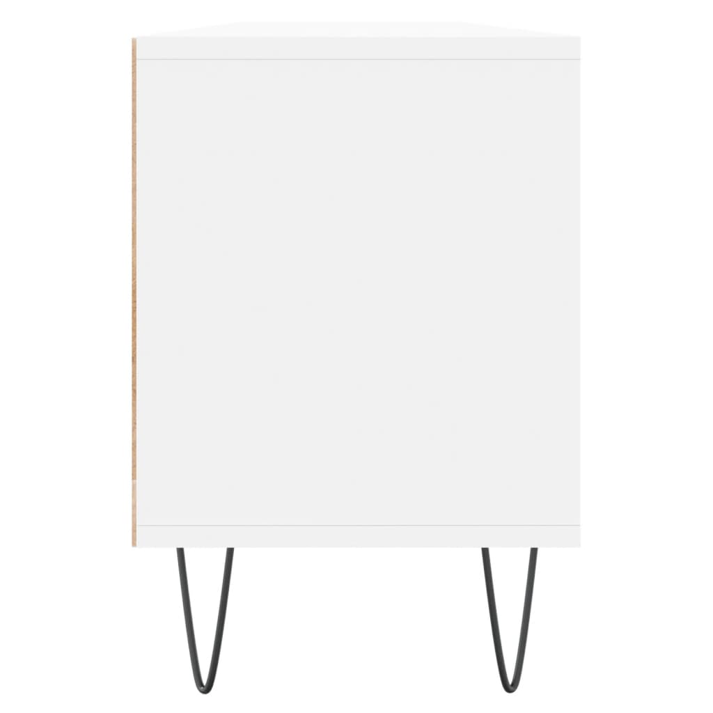 Έπιπλο Τηλεόρασης Λευκό 150x30x44,5 εκ. Επεξεργασμένο Ξύλο 7