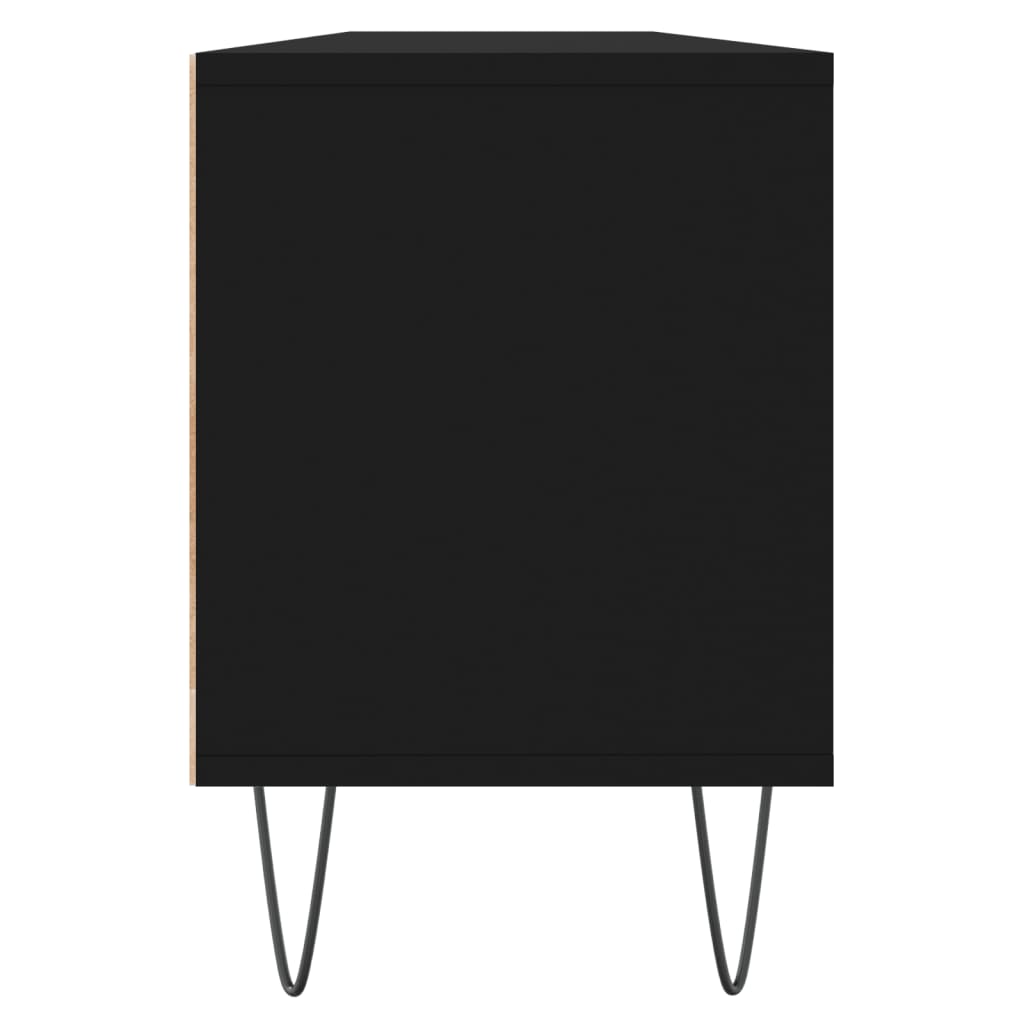 Έπιπλο Τηλεόρασης Μαύρο 150x30x44,5 εκ. Επεξεργασμένο Ξύλο 7