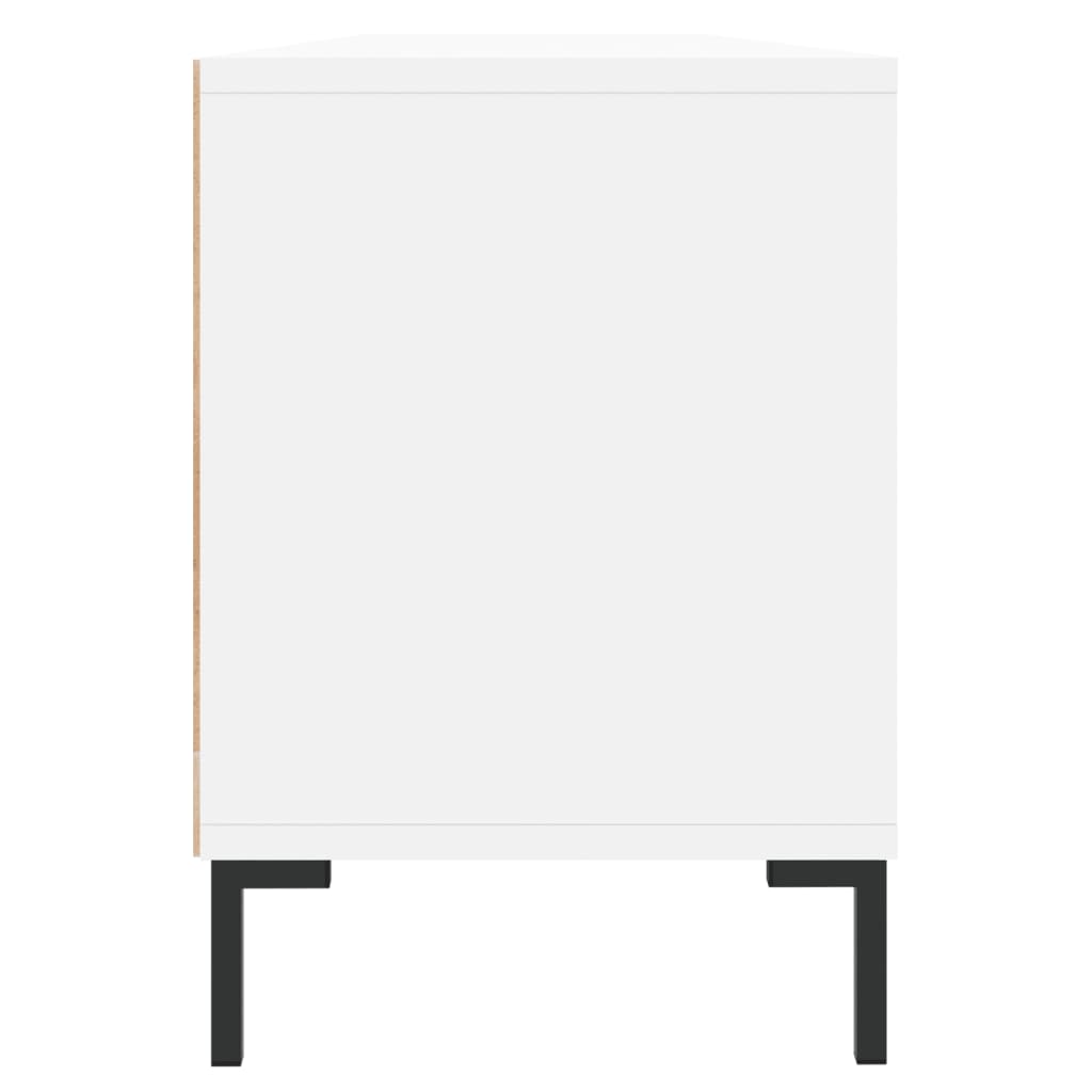 Έπιπλο Τηλεόρασης Λευκό 150x30x44,5 εκ. Επεξεργασμένο Ξύλο 7
