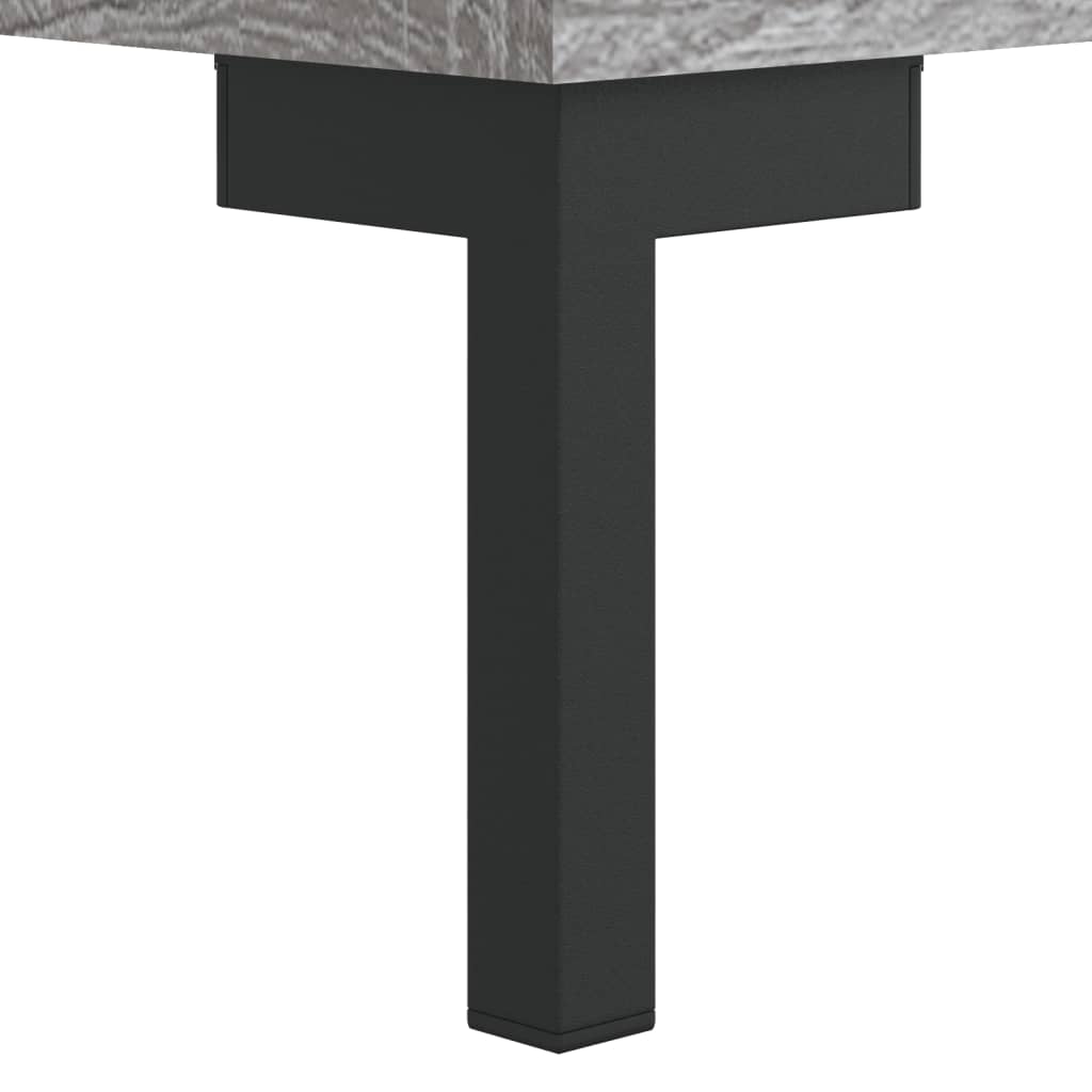Έπιπλο Τηλεόρασης Γκρι Sonoma 150x30x44,5 εκ. από Επεξεργ. Ξύλο 9
