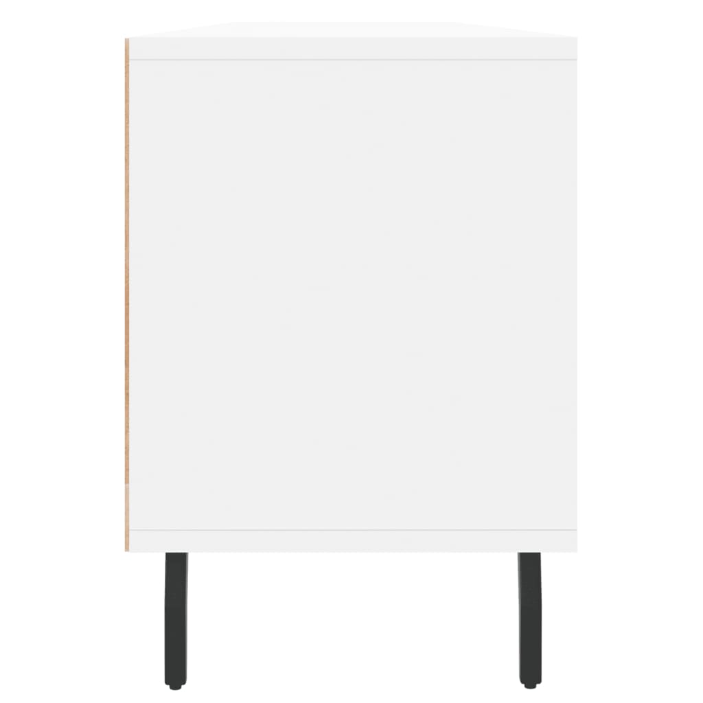 Έπιπλο Τηλεόρασης Λευκό 150x30x44,5 εκ. Επεξεργασμένο Ξύλο 7