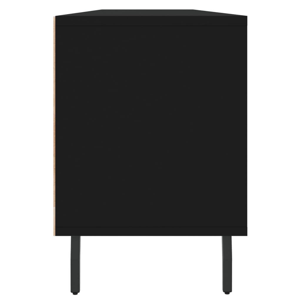 Έπιπλο Τηλεόρασης Μαύρο 150x30x44,5 εκ. Επεξεργασμένο Ξύλο 7
