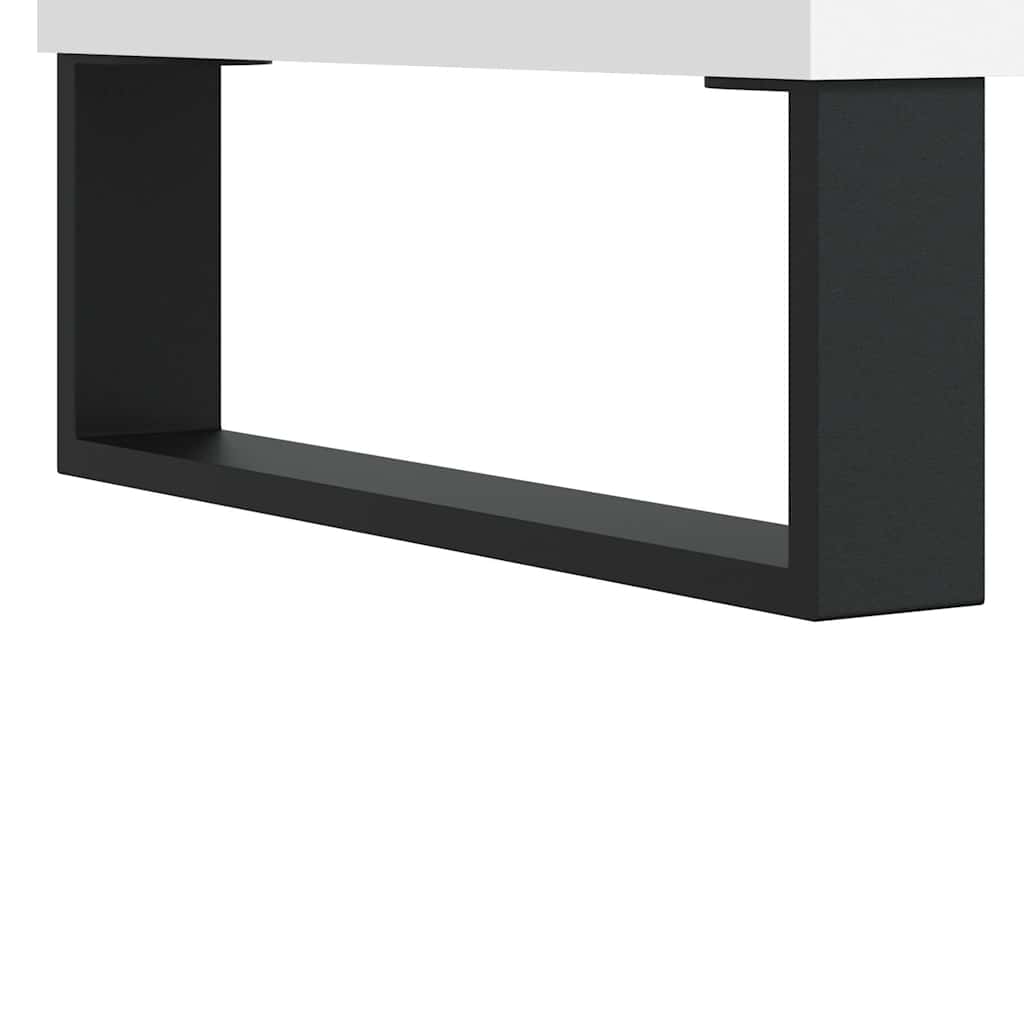 Έπιπλο Τηλεόρασης Λευκό 150x30x44,5 εκ. Επεξεργασμένο Ξύλο 9