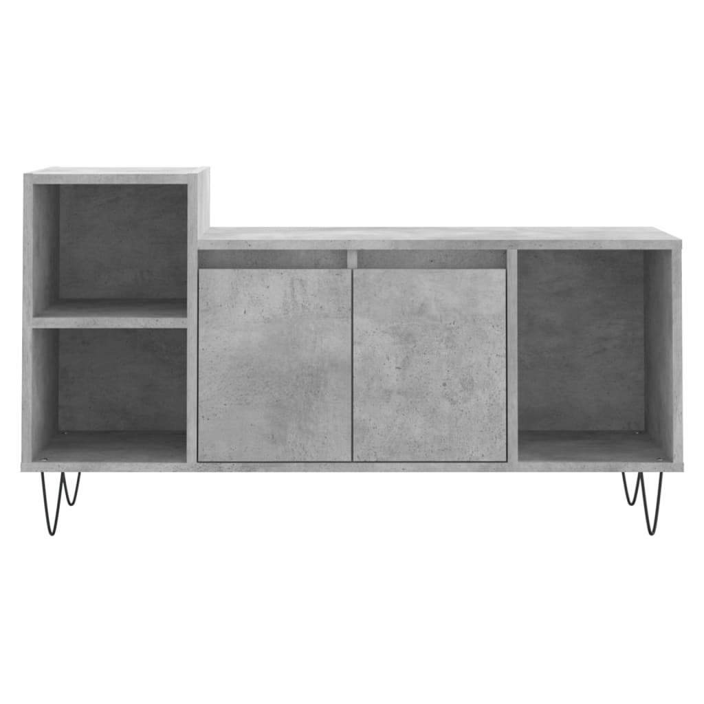 Έπιπλο Τηλεόρασης Γκρι Σκυρ. 100x35x55 εκ. Επεξ. Ξύλο 5