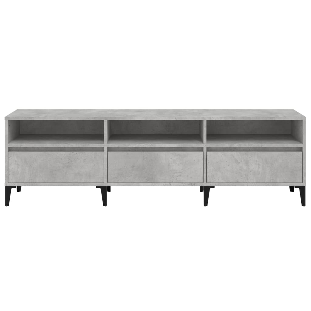 Έπιπλο Τηλεόρασης Γκρι Σκυρ. 150x30x44,5 εκ. Επεξ. Ξύλο 6