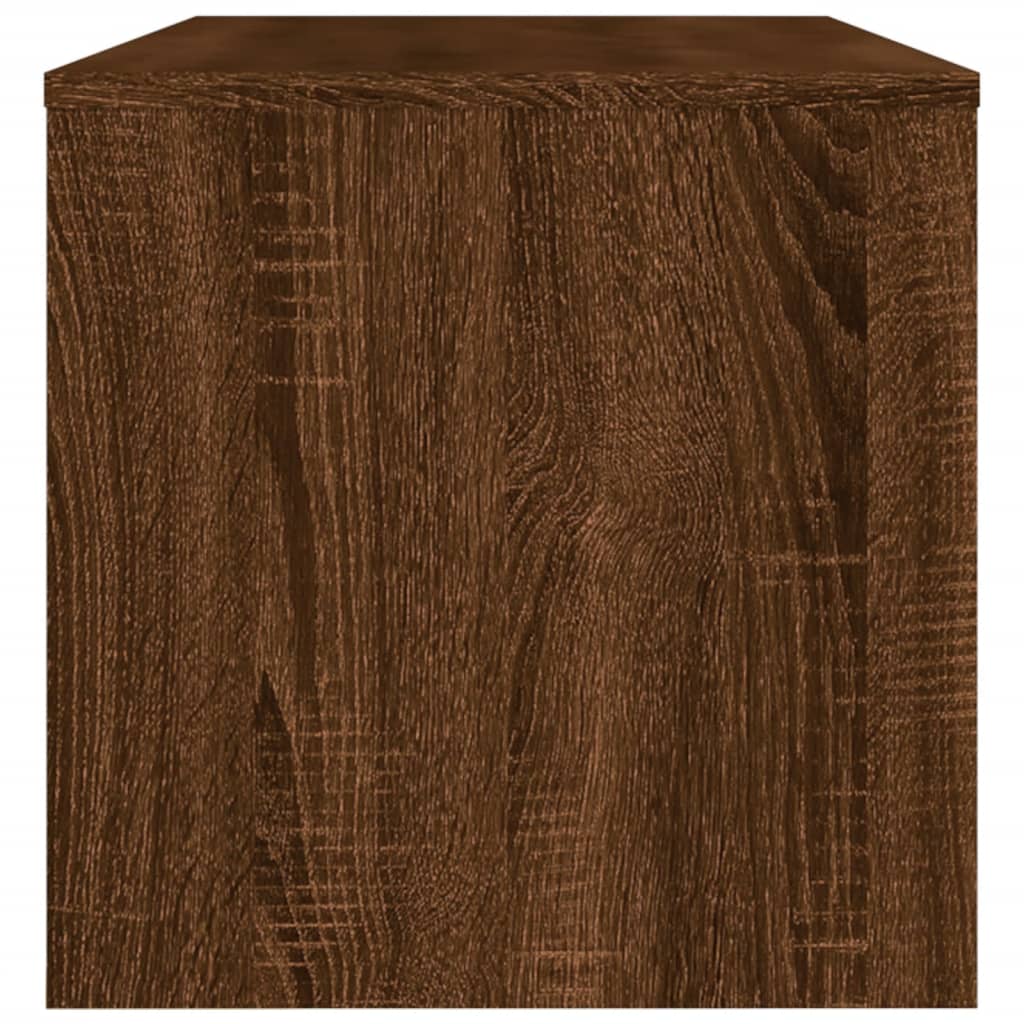 Έπιπλο Τηλεόρασης Καφέ Δρυς 120x34x37 εκ. Επεξ. Ξύλο 5