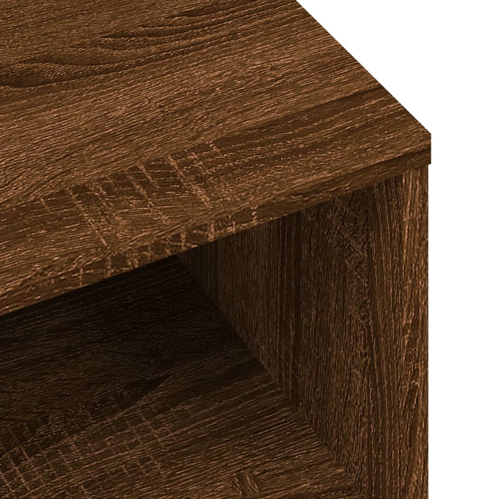 Έπιπλο Τηλεόρασης Καφέ Δρυς 120x34x37 εκ. Επεξ. Ξύλο 7