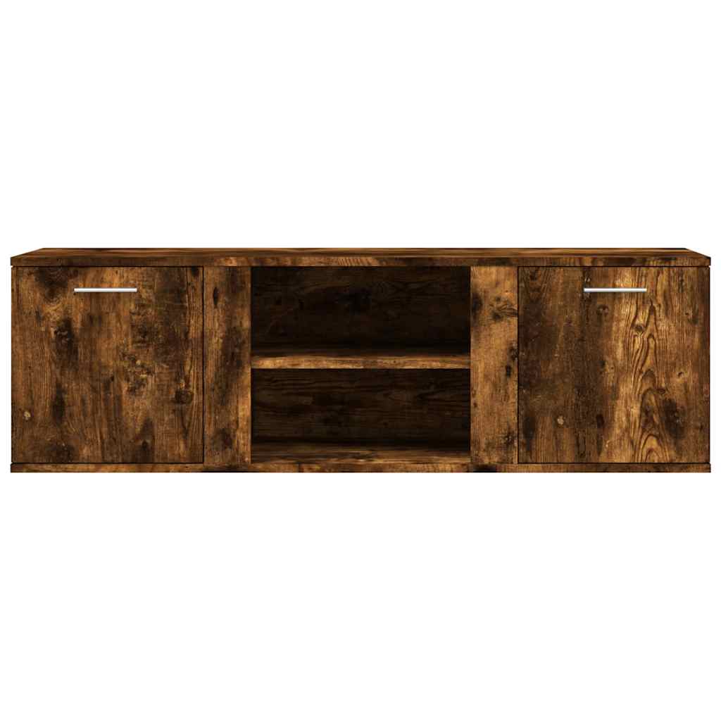 Έπιπλο Τηλεόρασης Καπνιστή Δρυς 120x34x37 εκ. Επεξ. Ξύλο 4