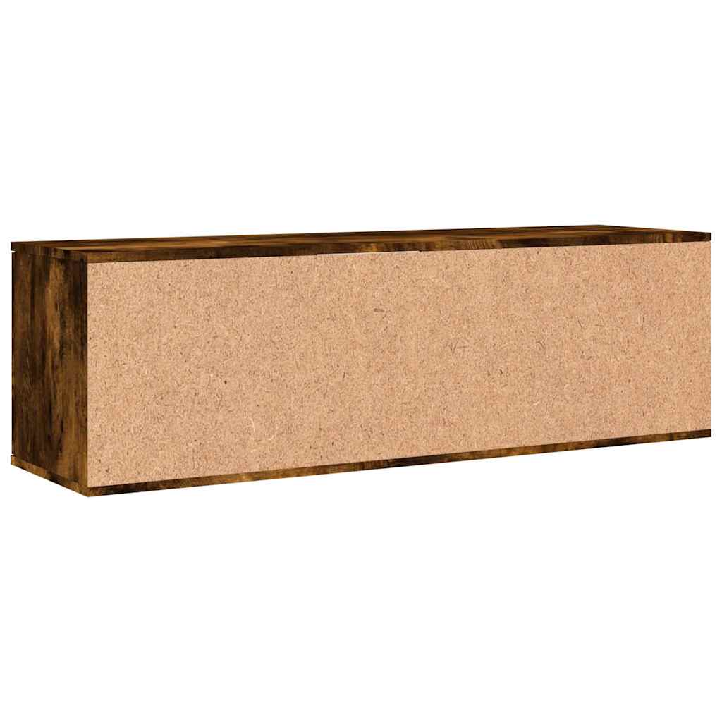 Έπιπλο Τηλεόρασης Καπνιστή Δρυς 120x34x37 εκ. Επεξ. Ξύλο 6