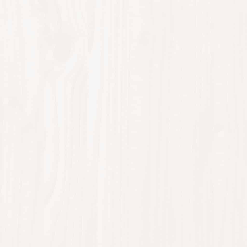 Επιφάνεια Τραπεζιού Στρογγυλή Λευκή Ø40x3 εκ. Μασίφ Ξύλο Πεύκου 7