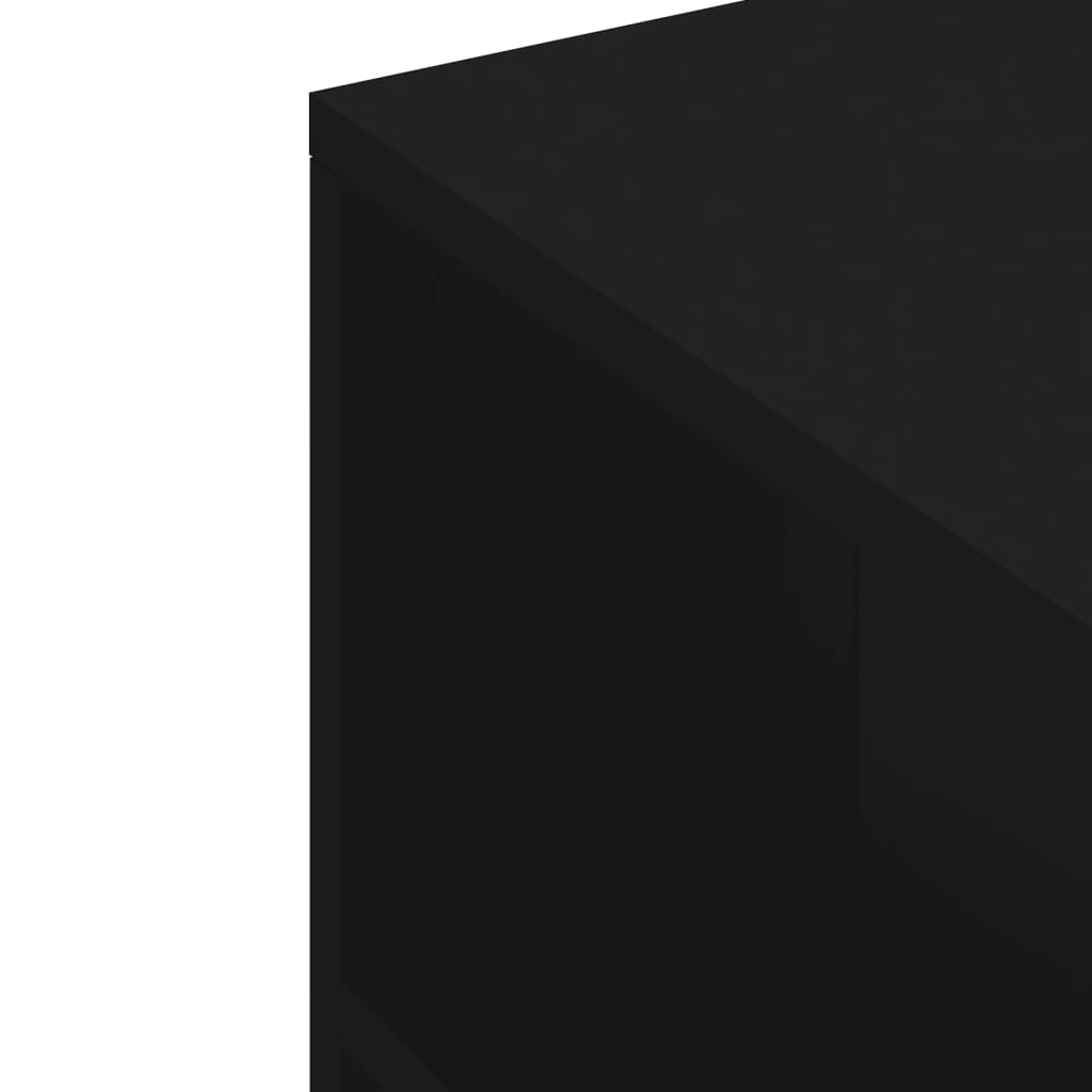 Έπιπλο Τηλεόρασης Μαύρο 102x34,5x43 εκ. Επεξεργασμένο Ξύλο 9