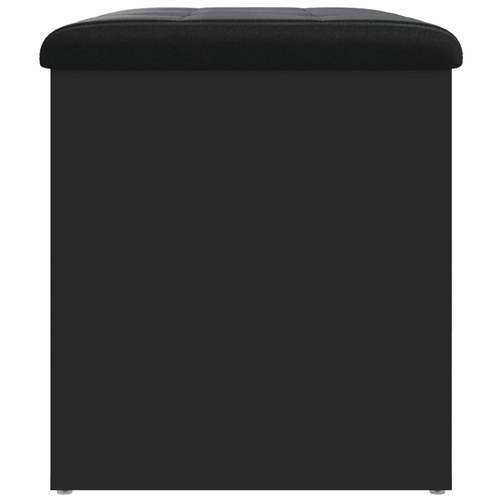 Παγκάκι Αποθήκευσης Μαύρο 62x42x45 εκ. από Επεξεργασμένο Ξύλο 6