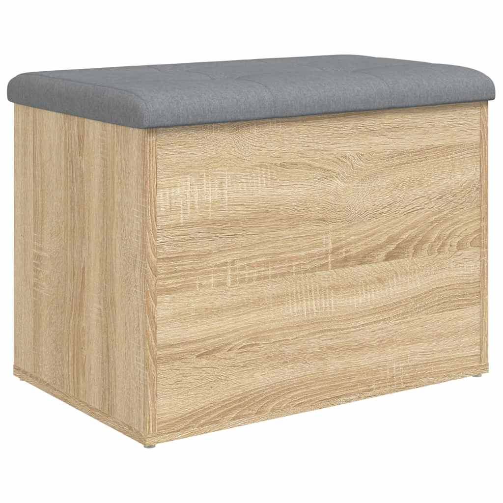 Παγκάκι Αποθήκευσης Sonoma Δρυς 62x42x45 εκ. Επεξεργασμένο Ξύλο 2