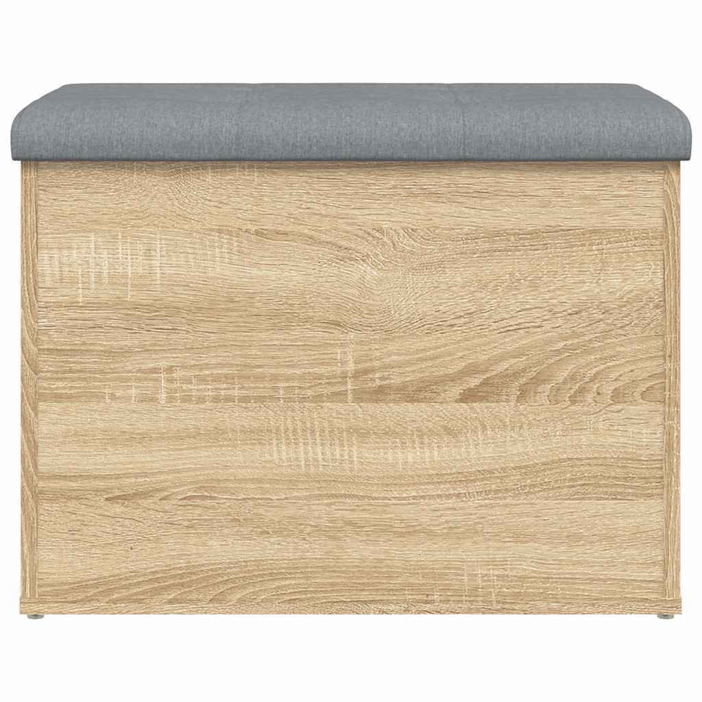 Παγκάκι Αποθήκευσης Sonoma Δρυς 62x42x45 εκ. Επεξεργασμένο Ξύλο 5