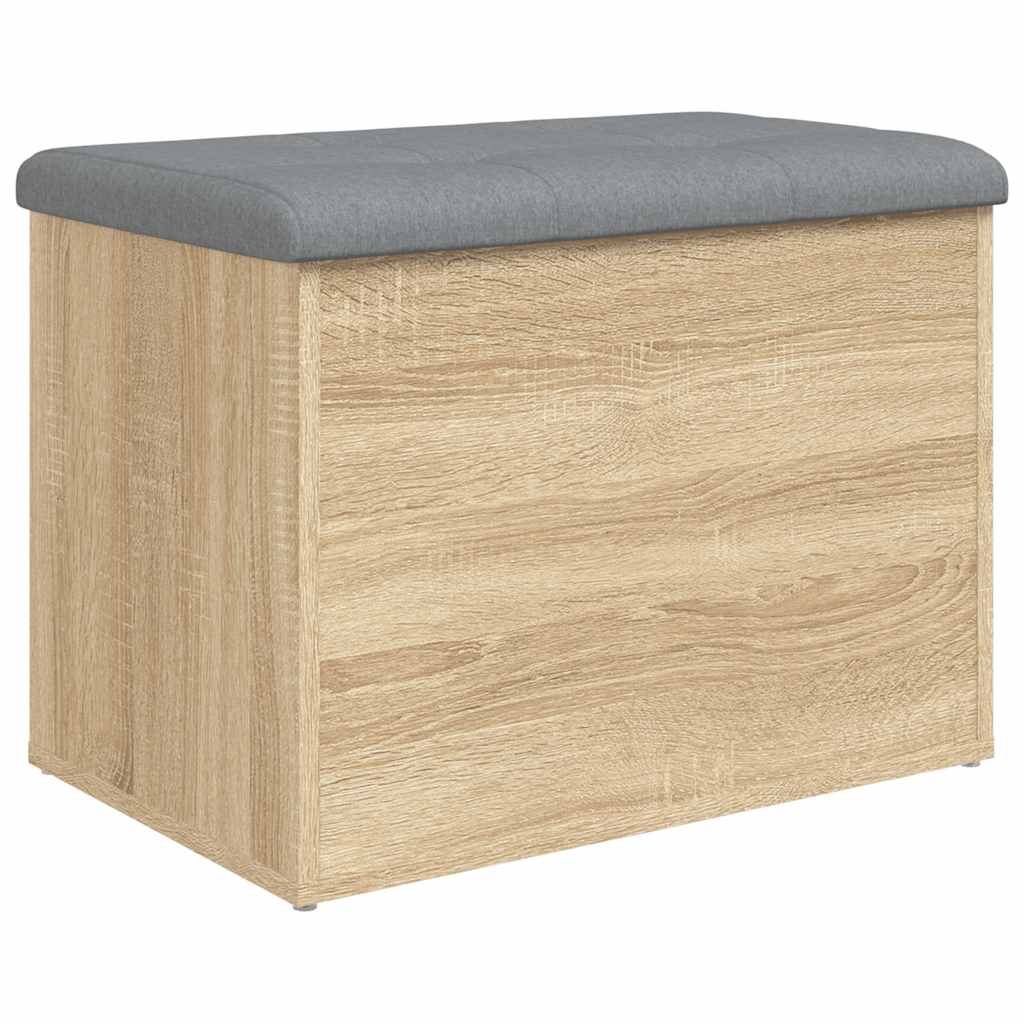 Παγκάκι Αποθήκευσης Sonoma Δρυς 62x42x45 εκ. Επεξεργασμένο Ξύλο 7