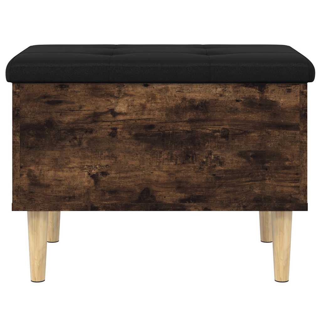 Παγκάκι Αποθήκευσης Καπνιστή Δρυς 62x42x46 εκ. από Επεξ. Ξύλο 5