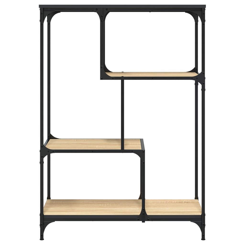 Βιβλιοθήκη Sonoma Δρυς 81 x 36 x 115 εκ. Επεξεργ. Ξύλο / Ατσάλι 4