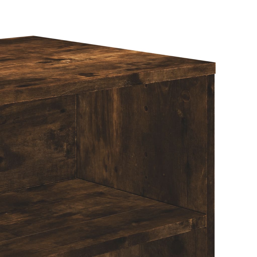 Έπιπλο Τηλεόρασης Καπνιστή Δρυς 120x40x40 εκ. Επεξ. Ξύλο 7