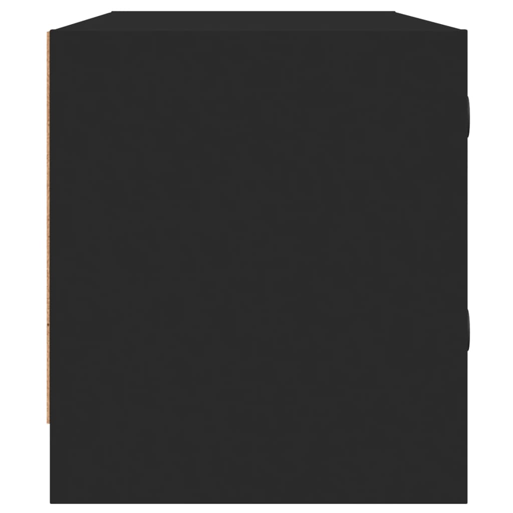 Έπιπλο Τηλεόρασης Μαύρο 102x37x42 εκ. με Γυάλινες Πόρτες 7