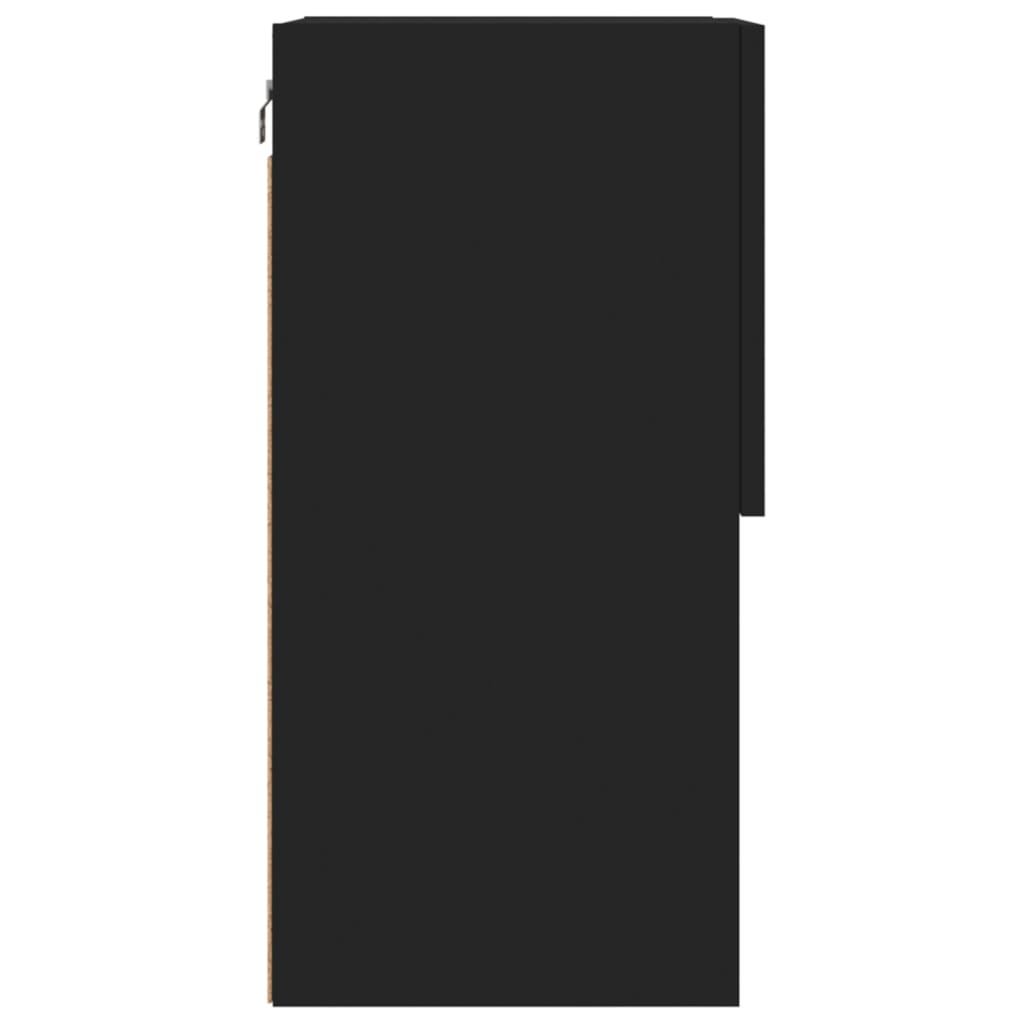 Έπιπλο Τηλεόρασης με LED Μαύρο 40,5x30x60 εκ. 10