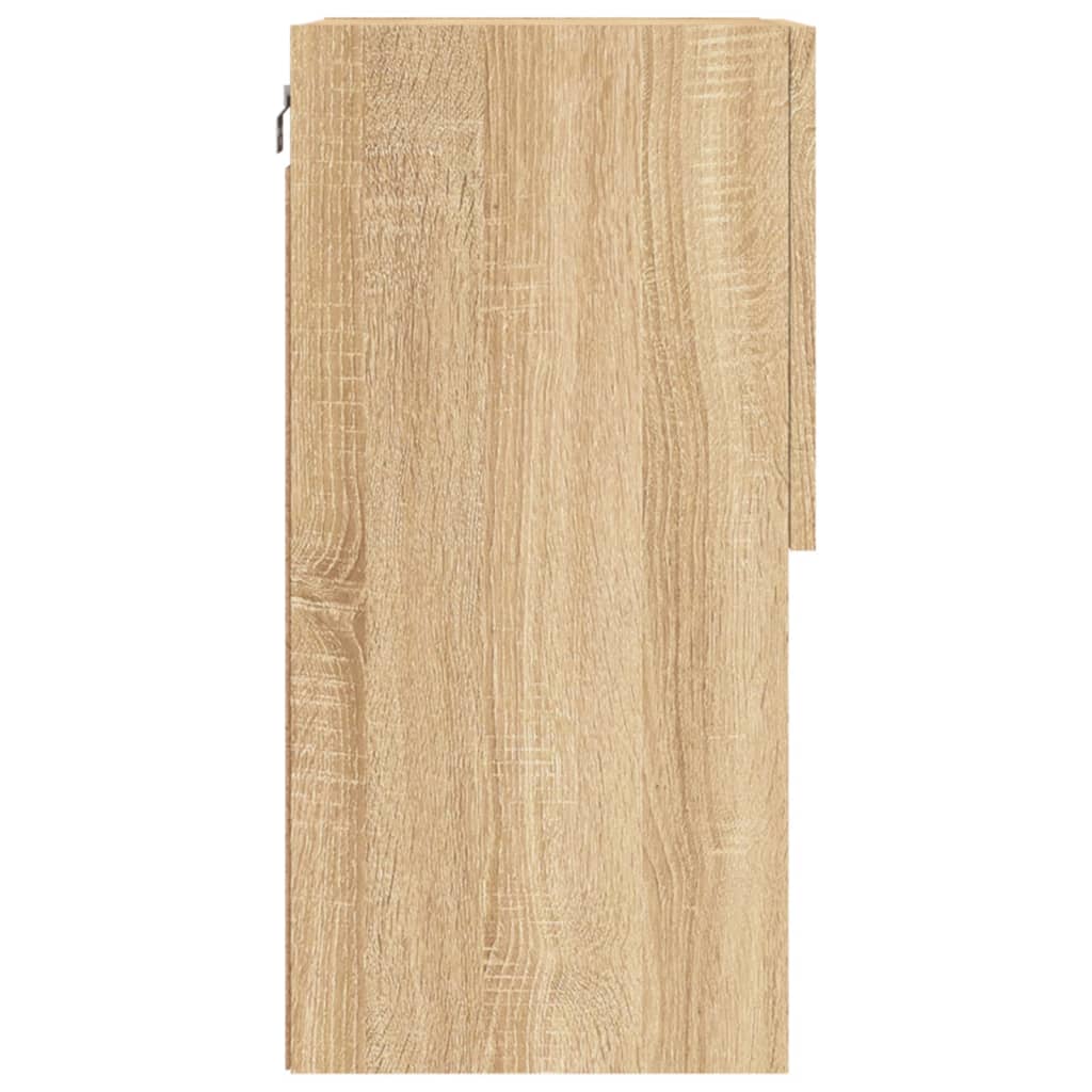 Έπιπλο Τηλεόρασης με LED Sonoma Δρυς 40,5x30x60 εκ. 10