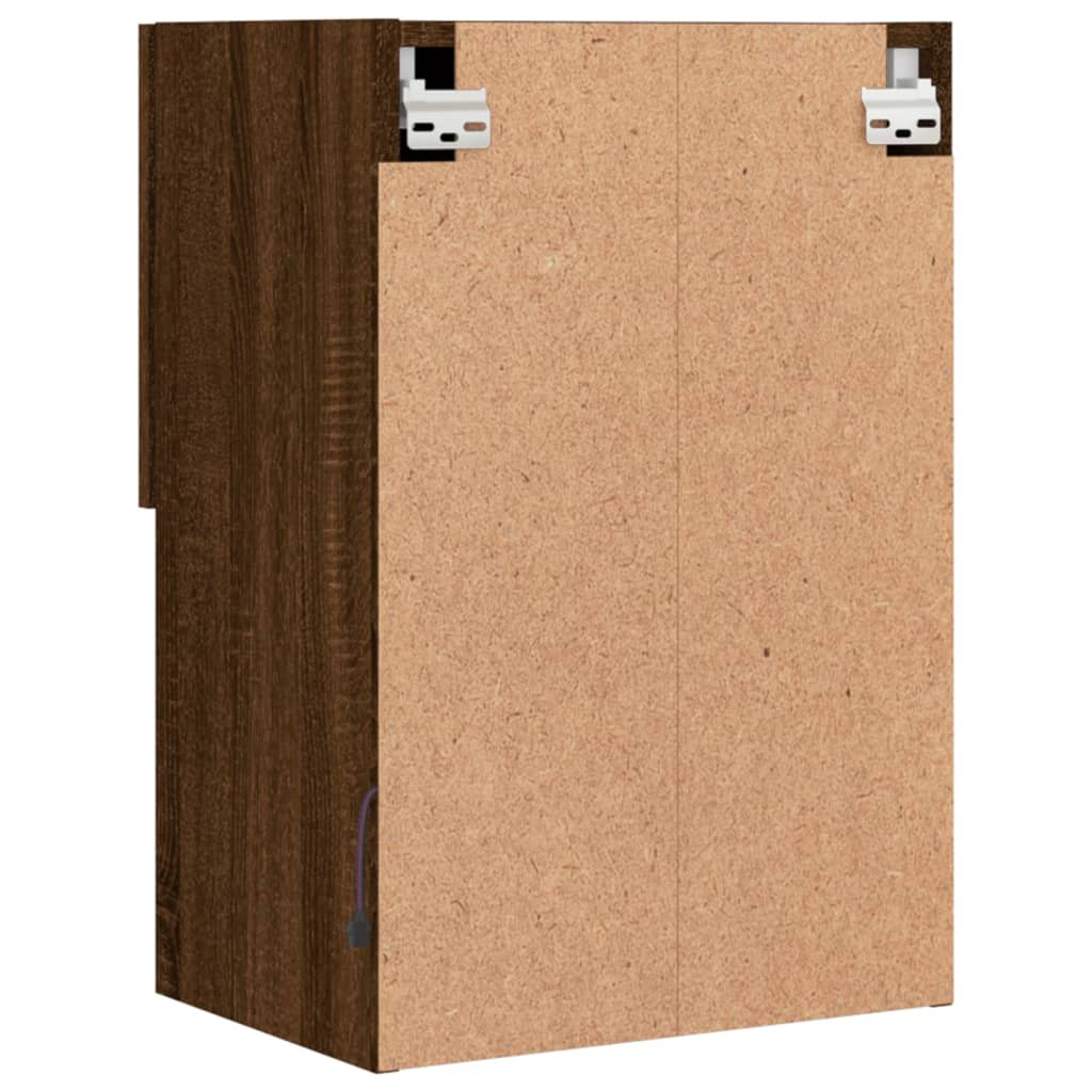 Έπιπλο Τηλεόρασης με LED Καφέ Δρυς 40,5x30x60 εκ. 11