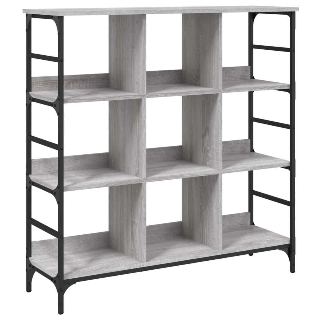 Ραφιέρα Γκρι Sonoma 102 x 32 x 103,5 εκ. από Επεξεργασμένο Ξύλο 2