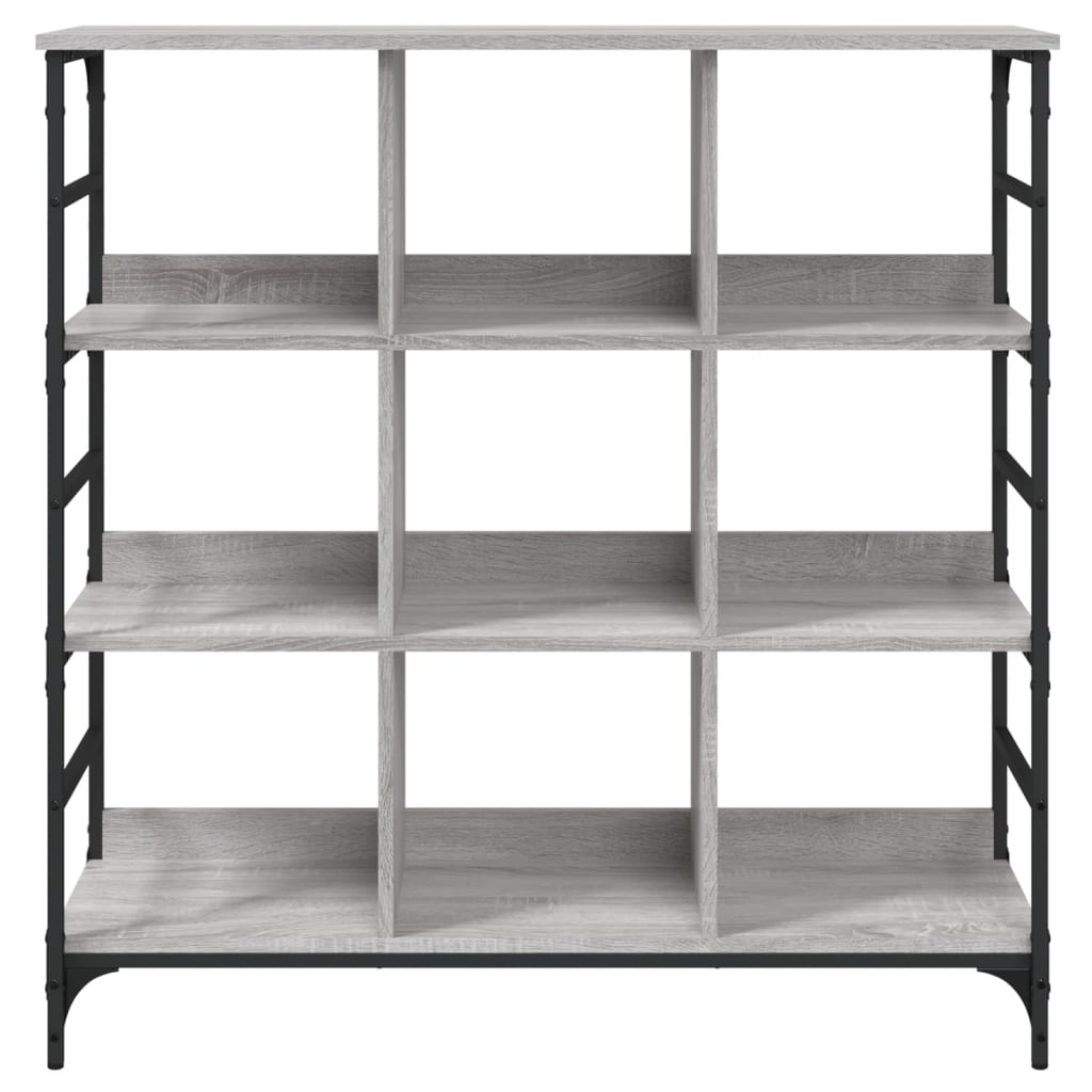 Ραφιέρα Γκρι Sonoma 102 x 32 x 103,5 εκ. από Επεξεργασμένο Ξύλο 4