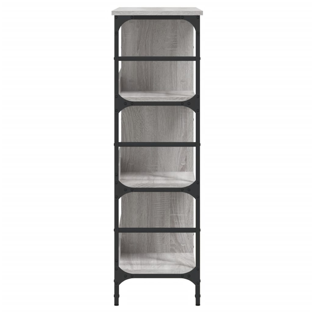 Ραφιέρα Γκρι Sonoma 102 x 32 x 103,5 εκ. από Επεξεργασμένο Ξύλο 5